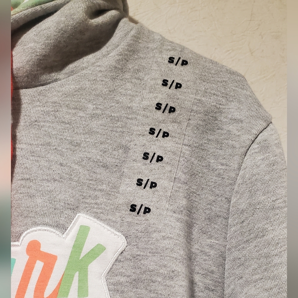 HALLMARK channel gray #1 fan nwt small/ petite womens hooded‎ sweatshirt - Picture 10 of 11